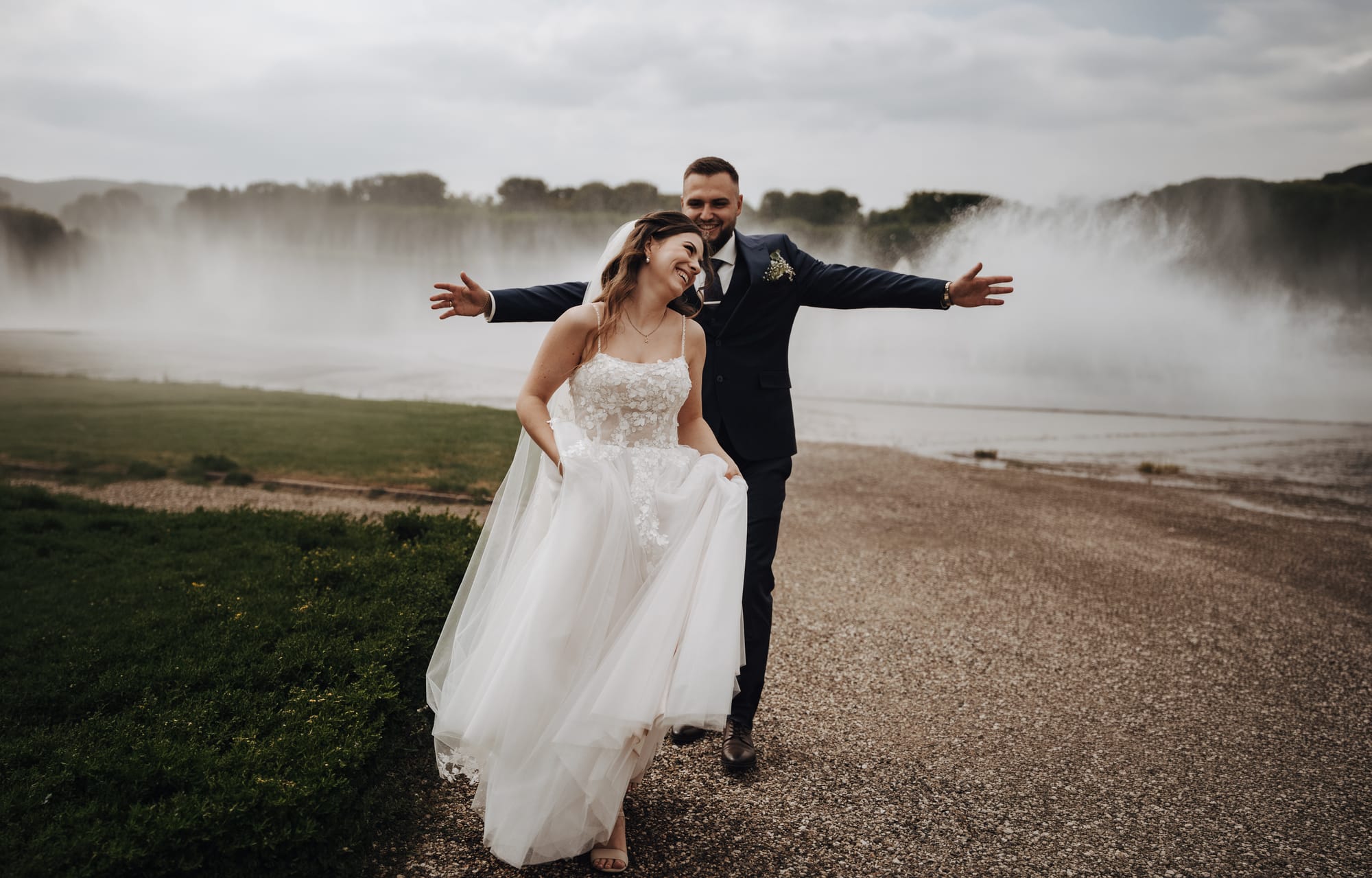 Hochzeit in den Herrenhäuser Gärten. Herrenhäuser Gärten